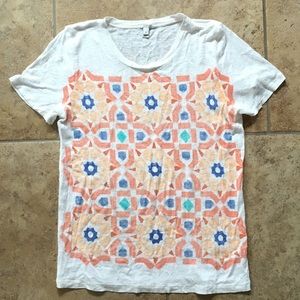J Crew Linen T Shirt